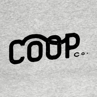 COOP CO Wordmark in Black T-Shirt